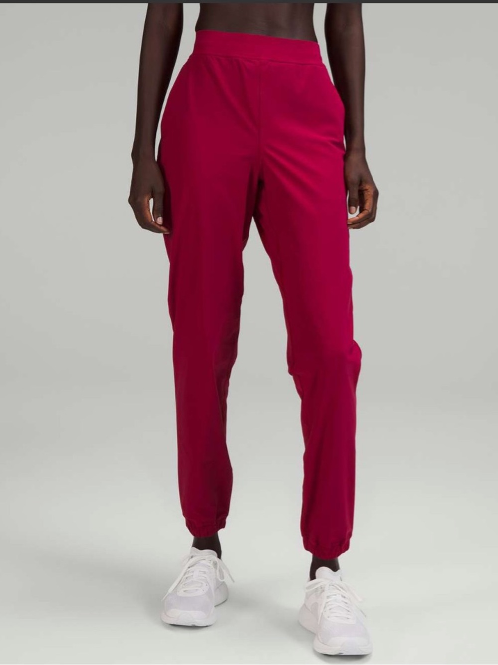Lululemon Adapted State High-Rise Jogger *Full Length. Pomegranate.